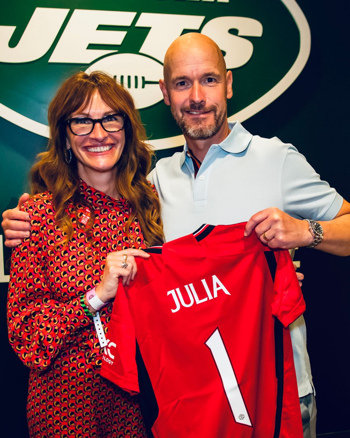 Julia Roberts, Erik ten Hag, Pep Guardiola