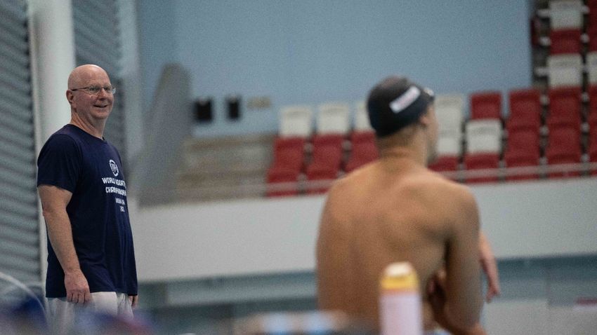 Magyar úszóról áradozott Michael Phelps legendás edzője Fukuokában – exkluzív