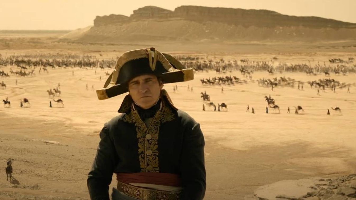 Joaquin Phoenix mint Napóleon Ridley Scott hamarosan érkező filmjében