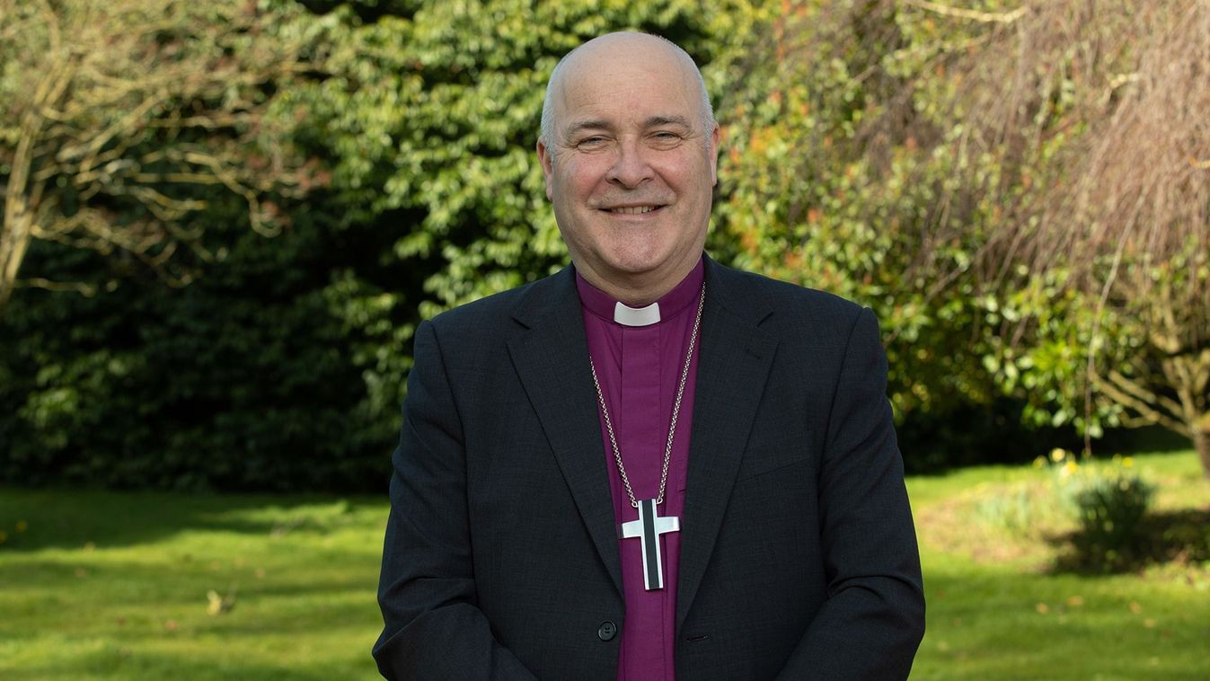 Stephen Cottrell yorki érsek, az anglikán egyház prominens tagja, 2023.06.16-án. (Fotó: Diocese of Sheffield / Twitter)
