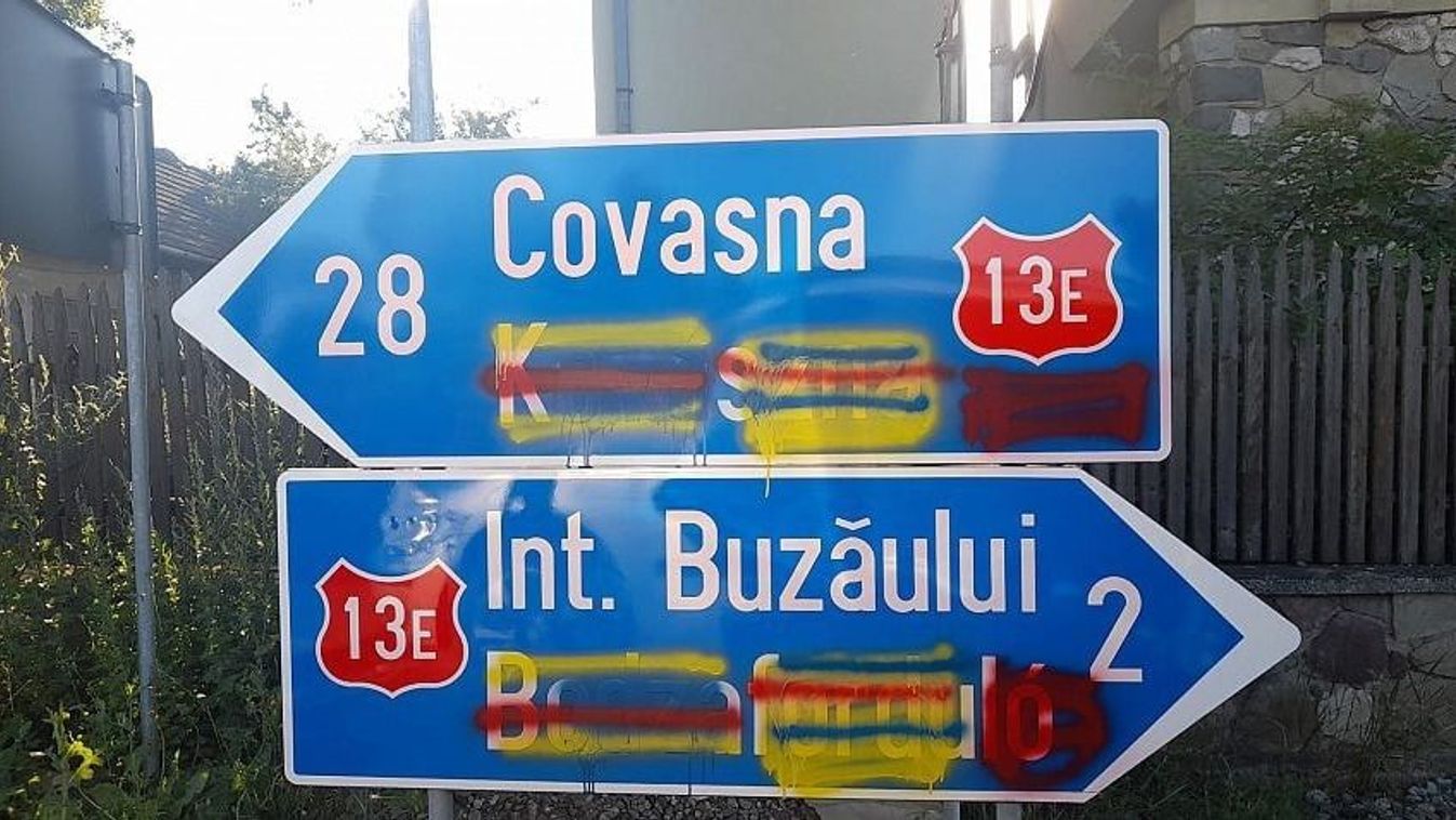 Magyar nyelvű táblákat festettek le, a cinikus román hatóság válasza még felháborítóbb
