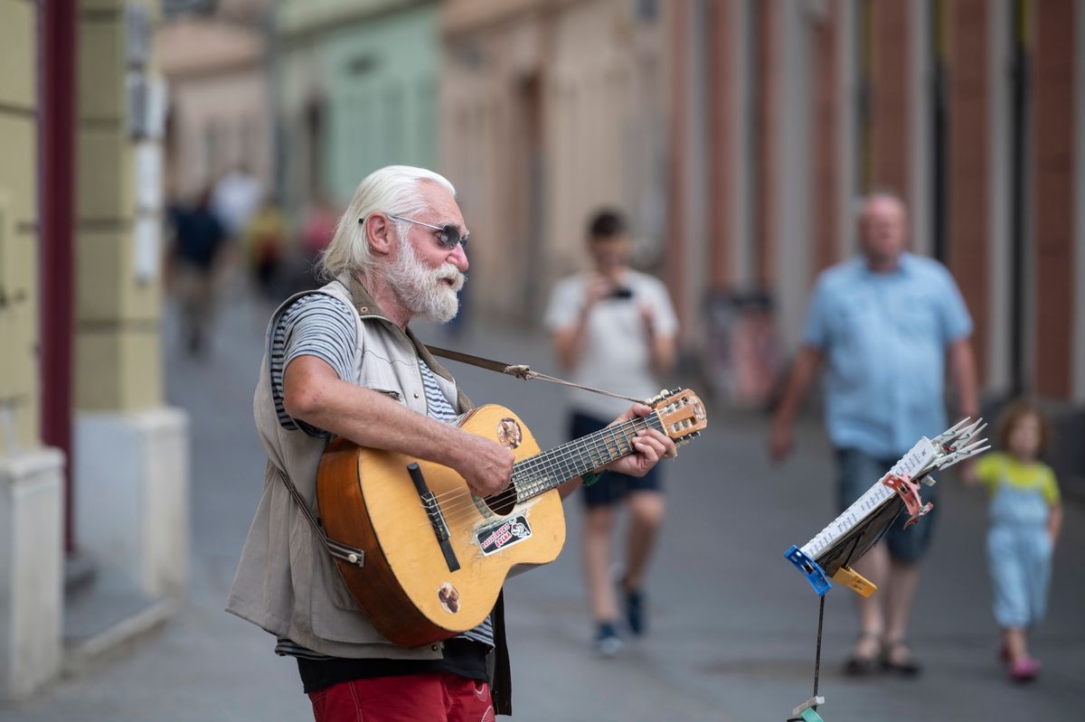 Turcsányi Sándor utcazenész