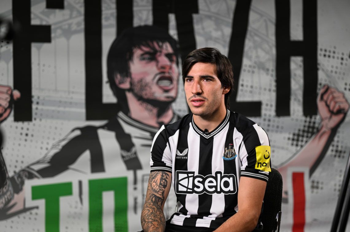 New Newcastle United Signing Sandro Tonali