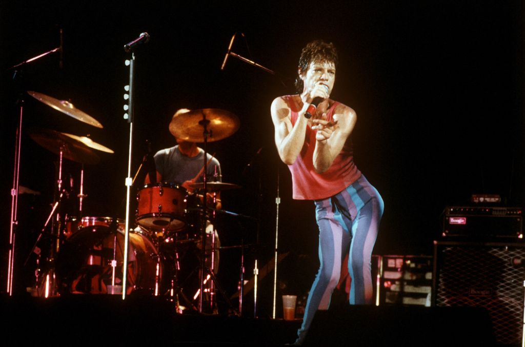 Rolling Stones on tour in Germany - 1982