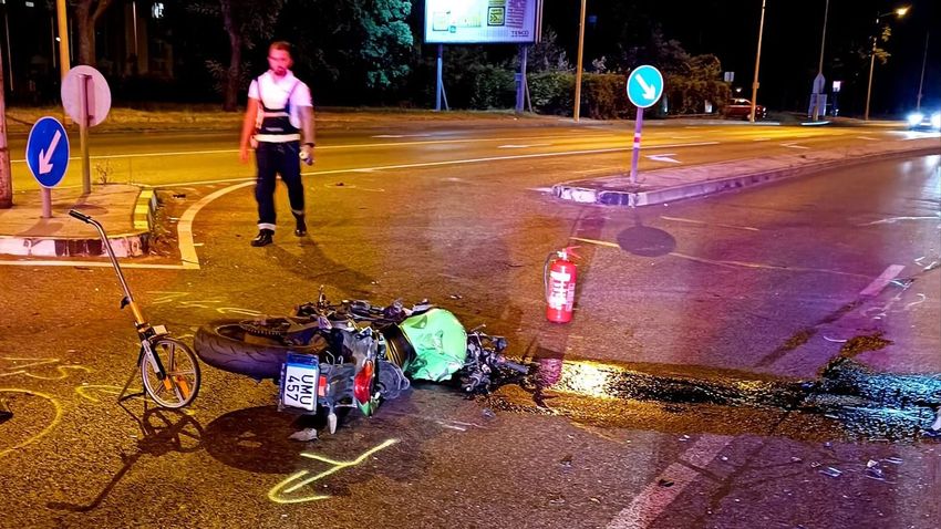 Meghalt egy motoros Budapesten, a balesetet okozó sofőr elmenekült