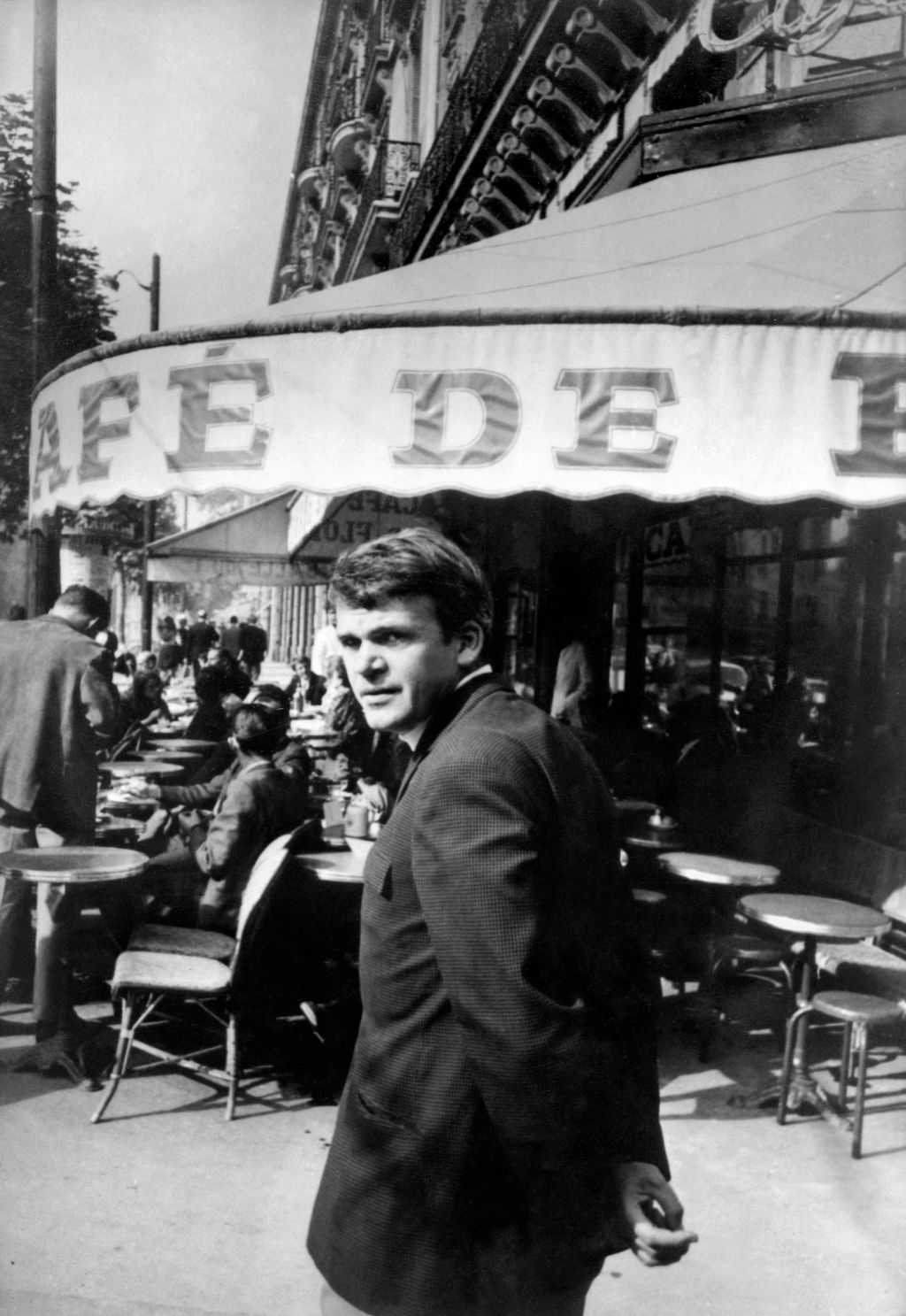 Milan Kundera Párizsban, 1975-ben 