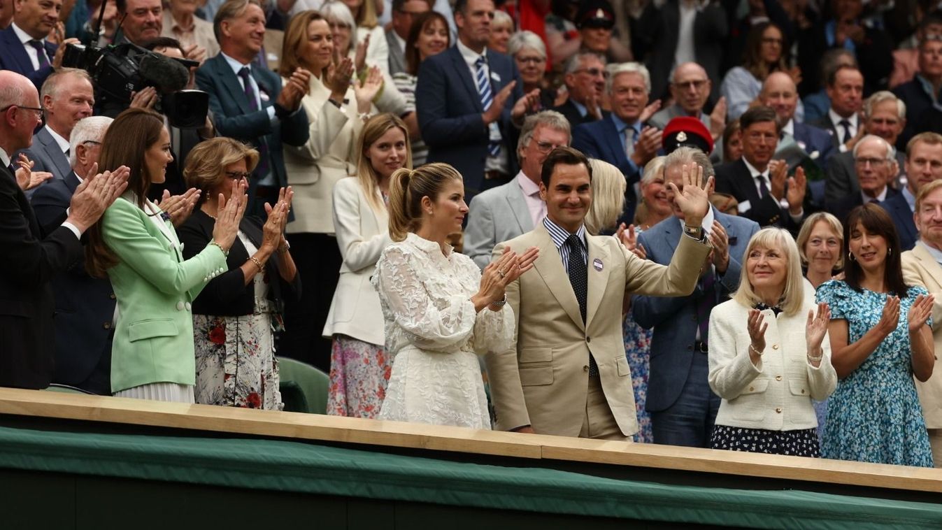 Roger Federer Wimbledon Katalin hercegné