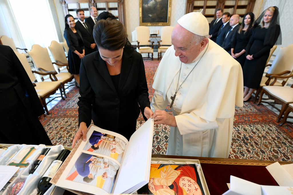 Novák Katalin látogatása a Vatikánban