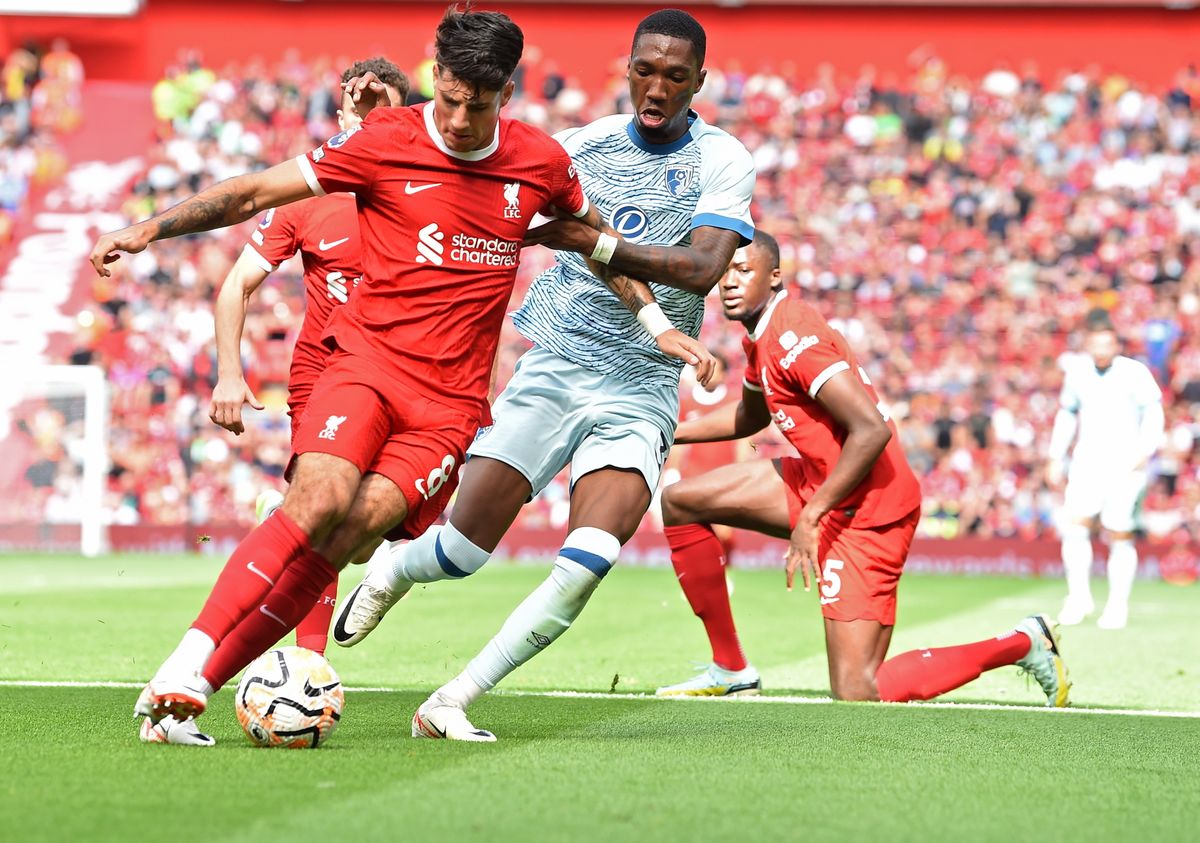 English Premier League - Liverpool vs Bournemouth, Szoboszlai Dominik