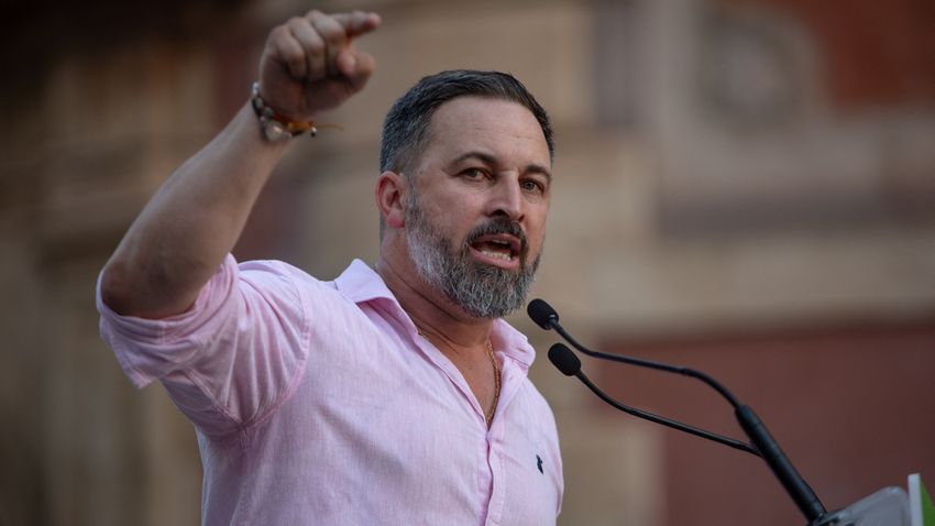 A Vox szégyelli, hogy a spanyol kormány a Hamász mellé állt