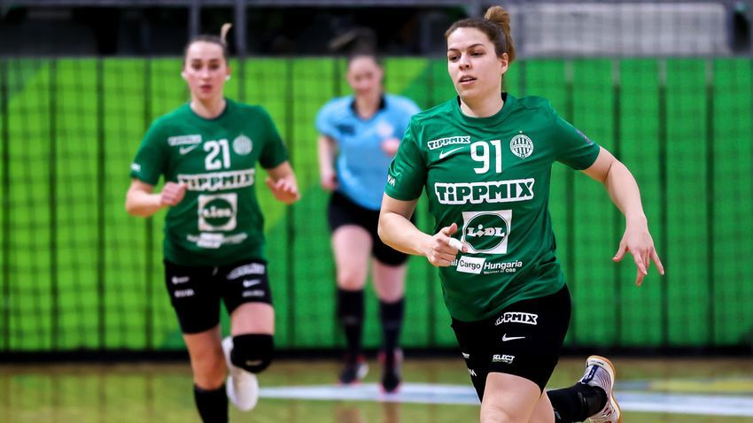 Ferencvárosi TC- Women's Handball Team Nemzeti Bajnokság I Logo