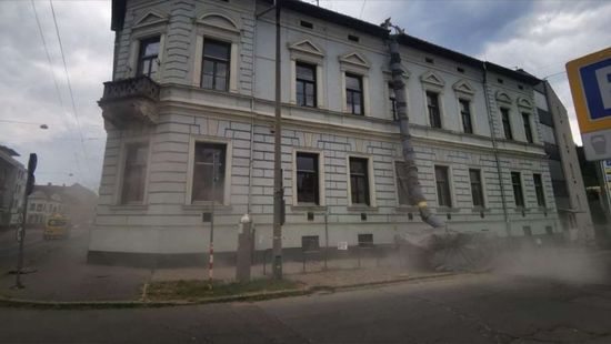 Akkora porfelhő gomolyog Miskolc belvárosában, hogy elakad a lélegzete, ha megnézi + videó