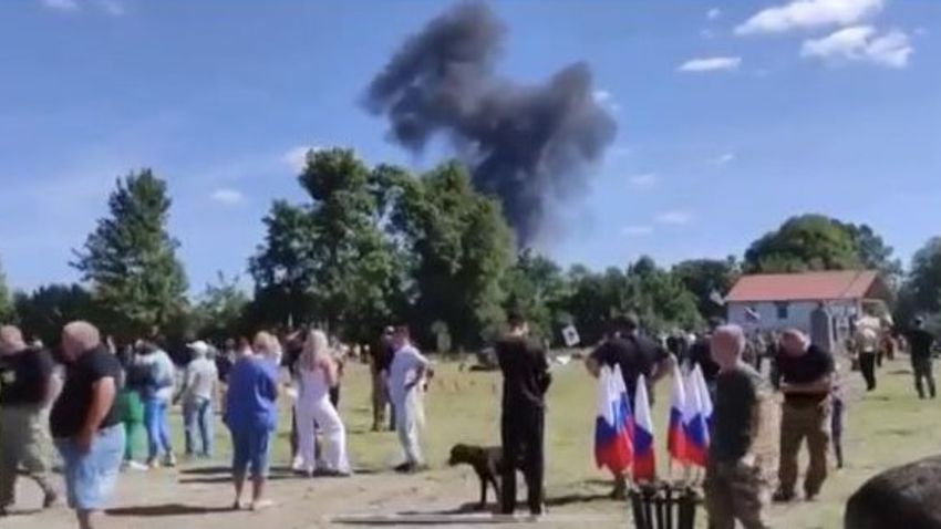 Lezuhant egy orosz gép Lezuhant egy orosz gép