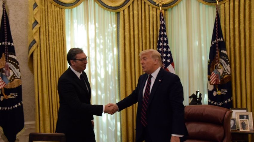 Trumppal béke lenne Koszovóban