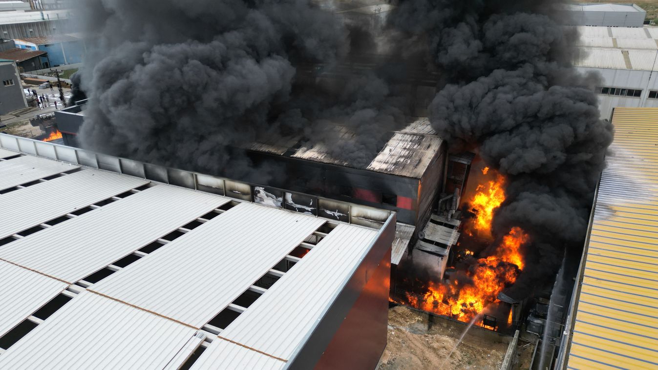 Fire mostly under control at chemical factory in Tekirdag
