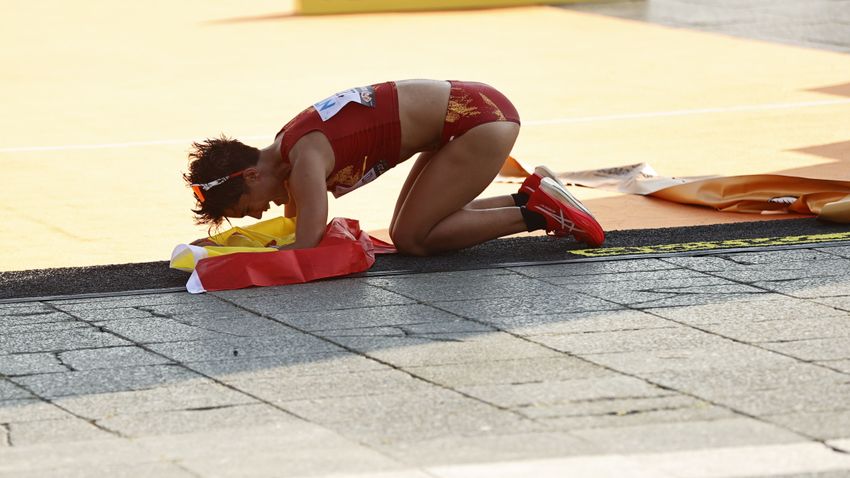 Así no lloró nadie en el Mundial de Atletismo de Budapest + vídeo