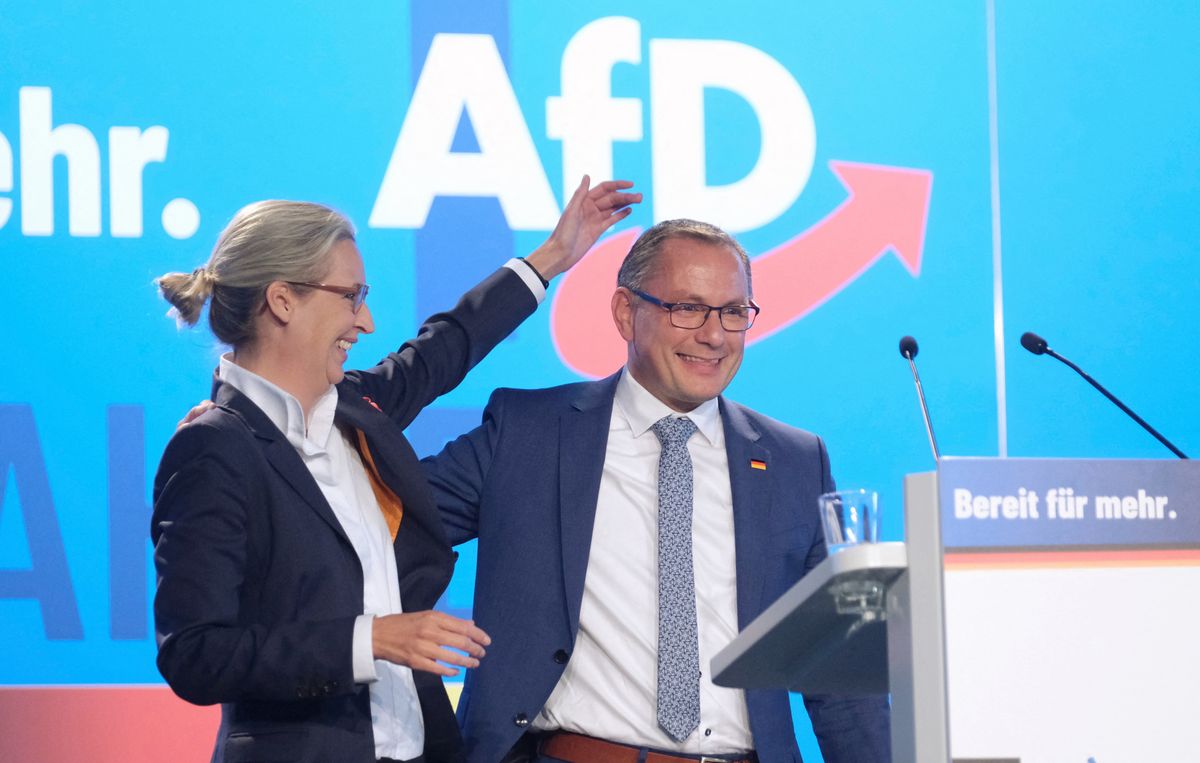 AfD- European election meeting