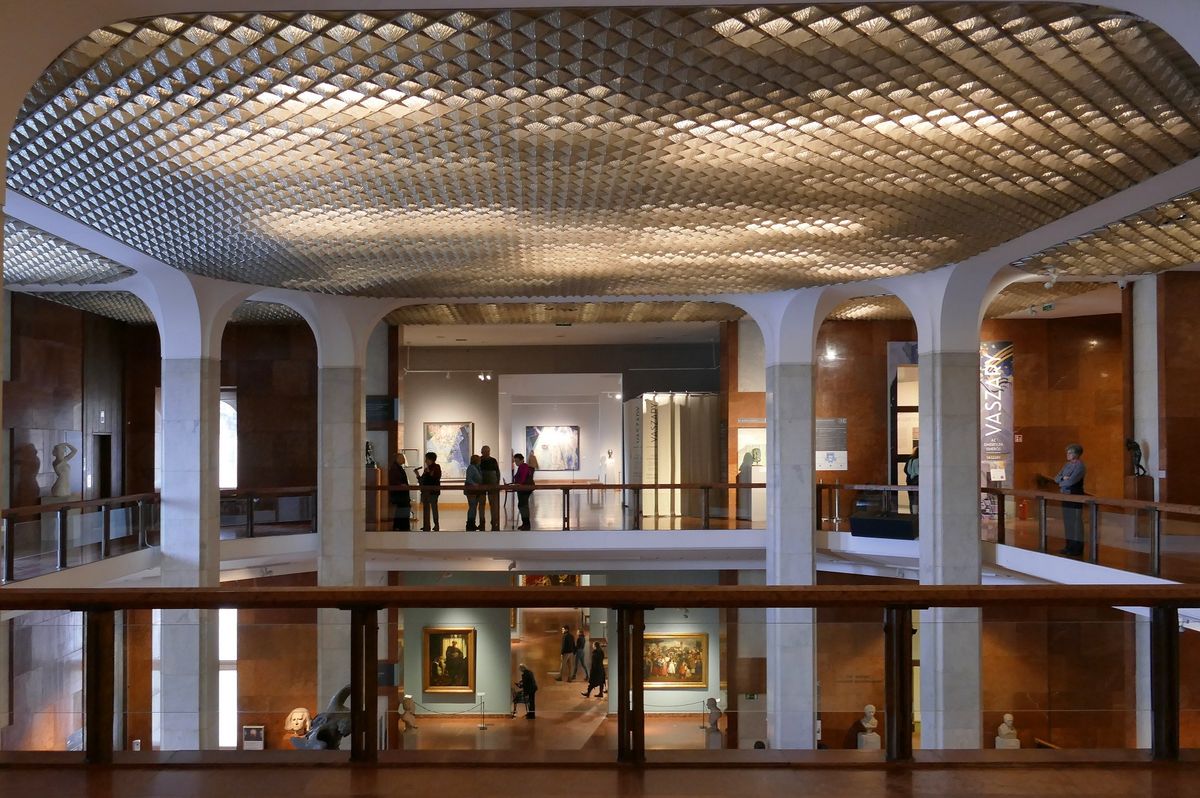 A Magyar Nemzeti Galéria a Budavári Palota B épületében