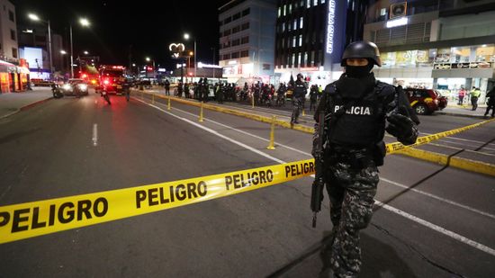 Megvannak az ecuadori elnökjelölt-gyilkosság első gyanúsítottjai