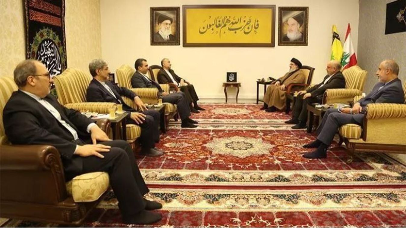 A Hamász és az Iszlám Dzsihád képviselőivel találkozott az iráni külügyminiszter Bejrútban (Fotó: iráni külügyminisztérium)