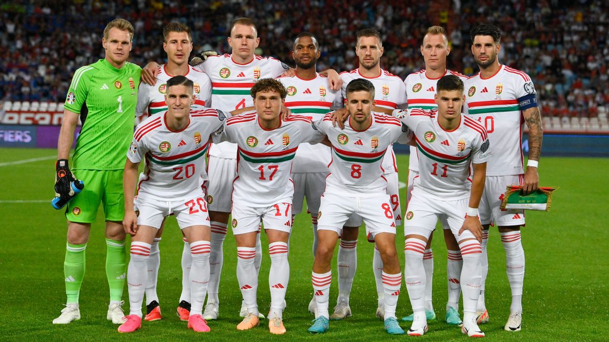 STYLES, Callum; NAGY Ádám; MILOS, Kerkez; Dibusz Dénes; WILLI, Orbán; SZALAI Attila;NEGO. Loic; VARGA Barnabás; LANG Ádám; Szoboszlai Dominik SALLAI Roland; 