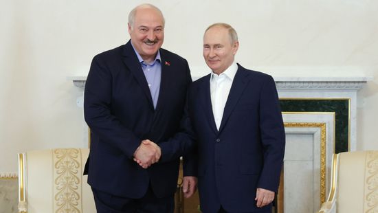 A washingtoni kettős mércéről is tárgyalt Putyin és Lukasenka