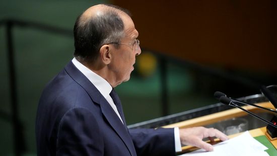 Szergej Lavrov: A Nyugat a hazugság birodalma + videó