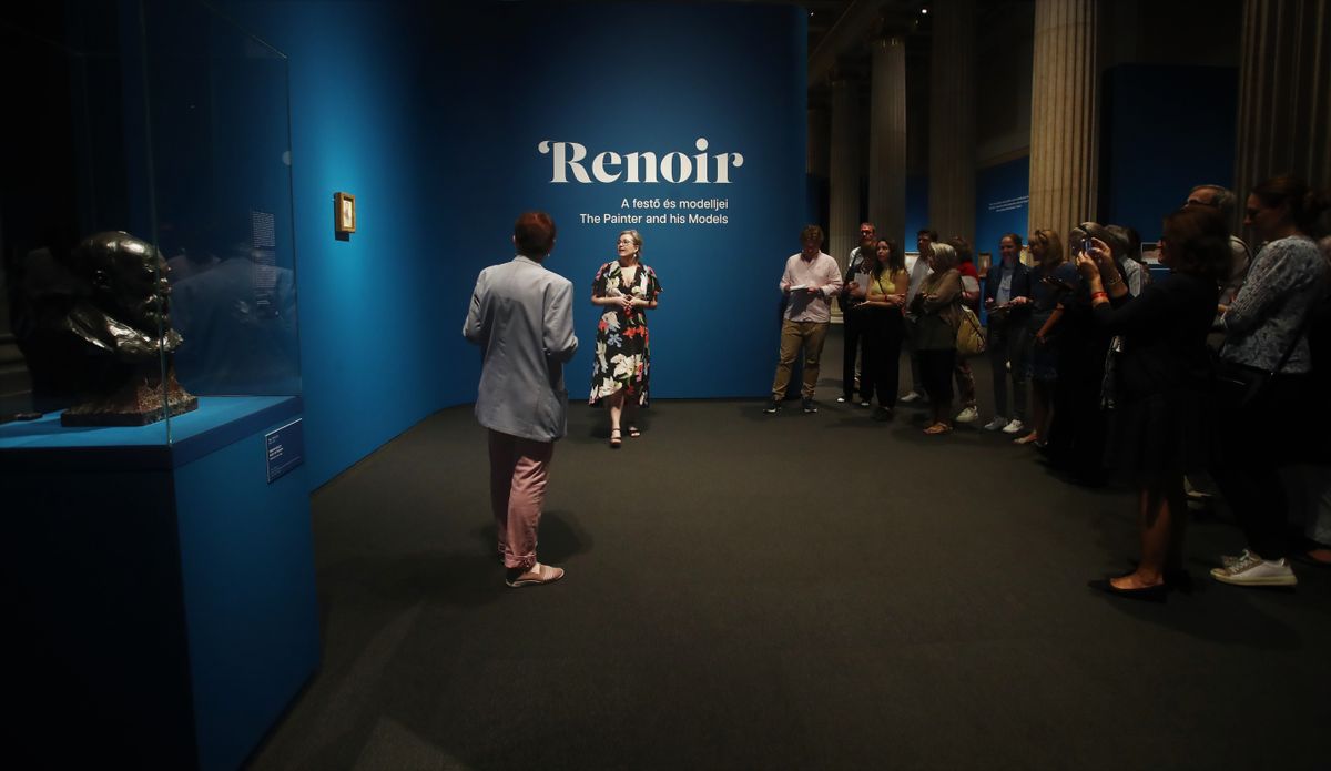 Renoir kiállítás Szépművészeti