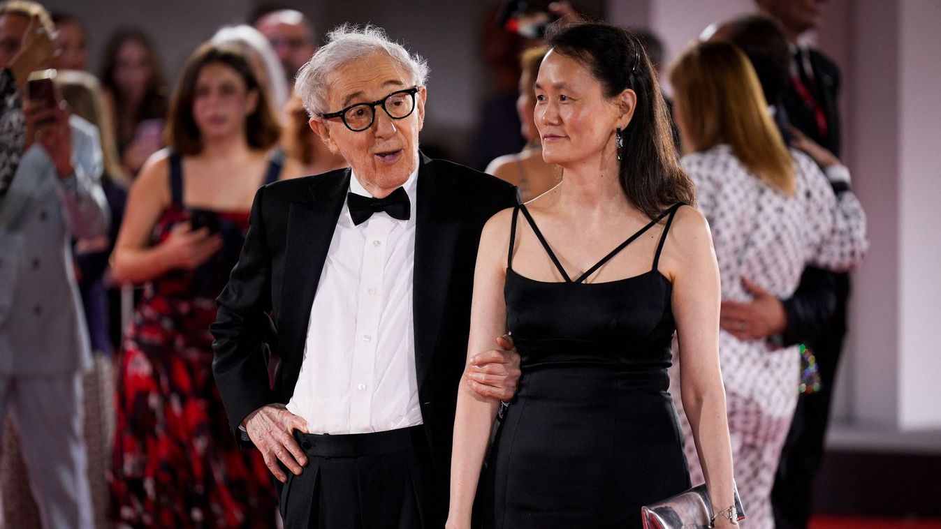 Woody Allen és felesége, Soon-Yi a velencei filmfesztiválon 