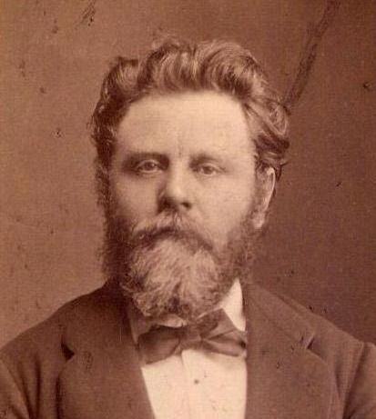 Klösz György portréja 1880 körül 