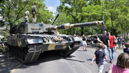 Kiderült, mit keresett a Leopard 2-es harckocsi a Hungária körúton