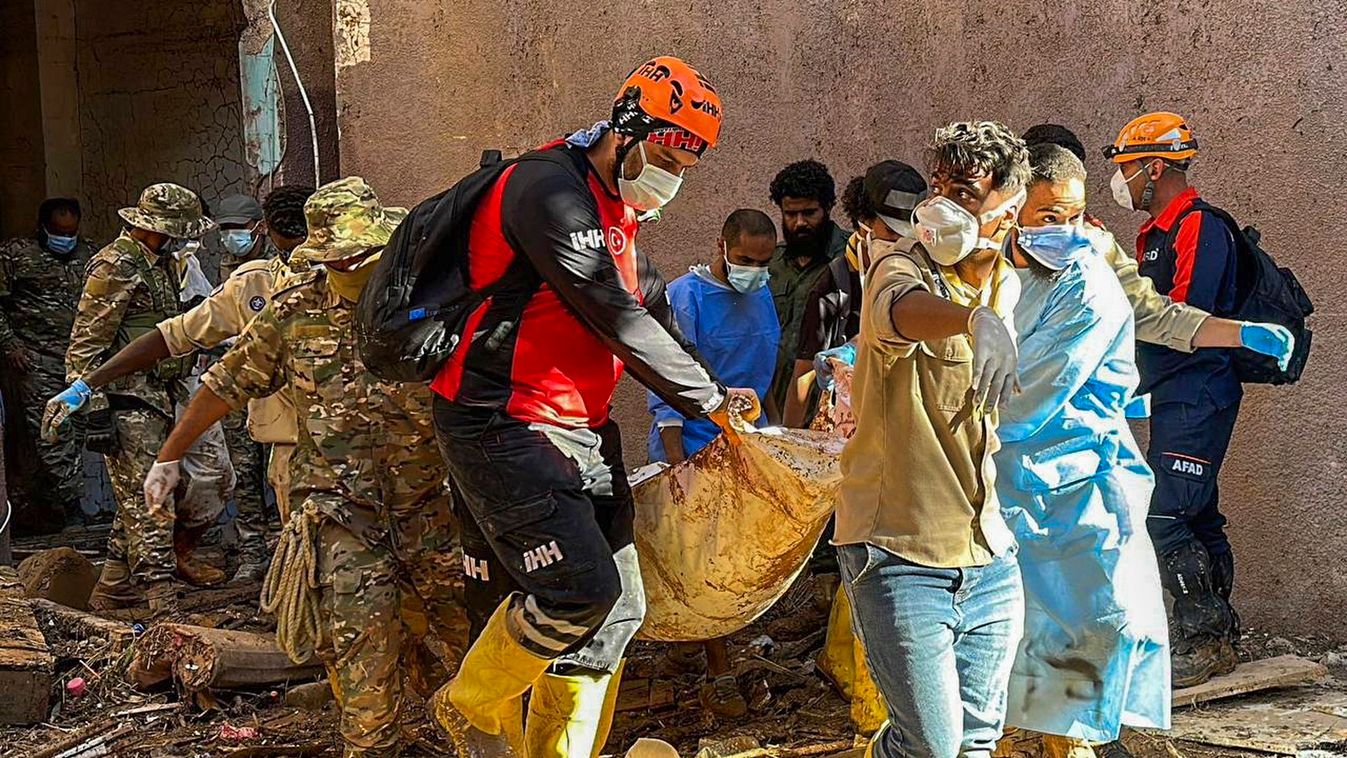 Úton a magyar segítség: húszezer halott és földig rombolt városok Líbiában + galéria