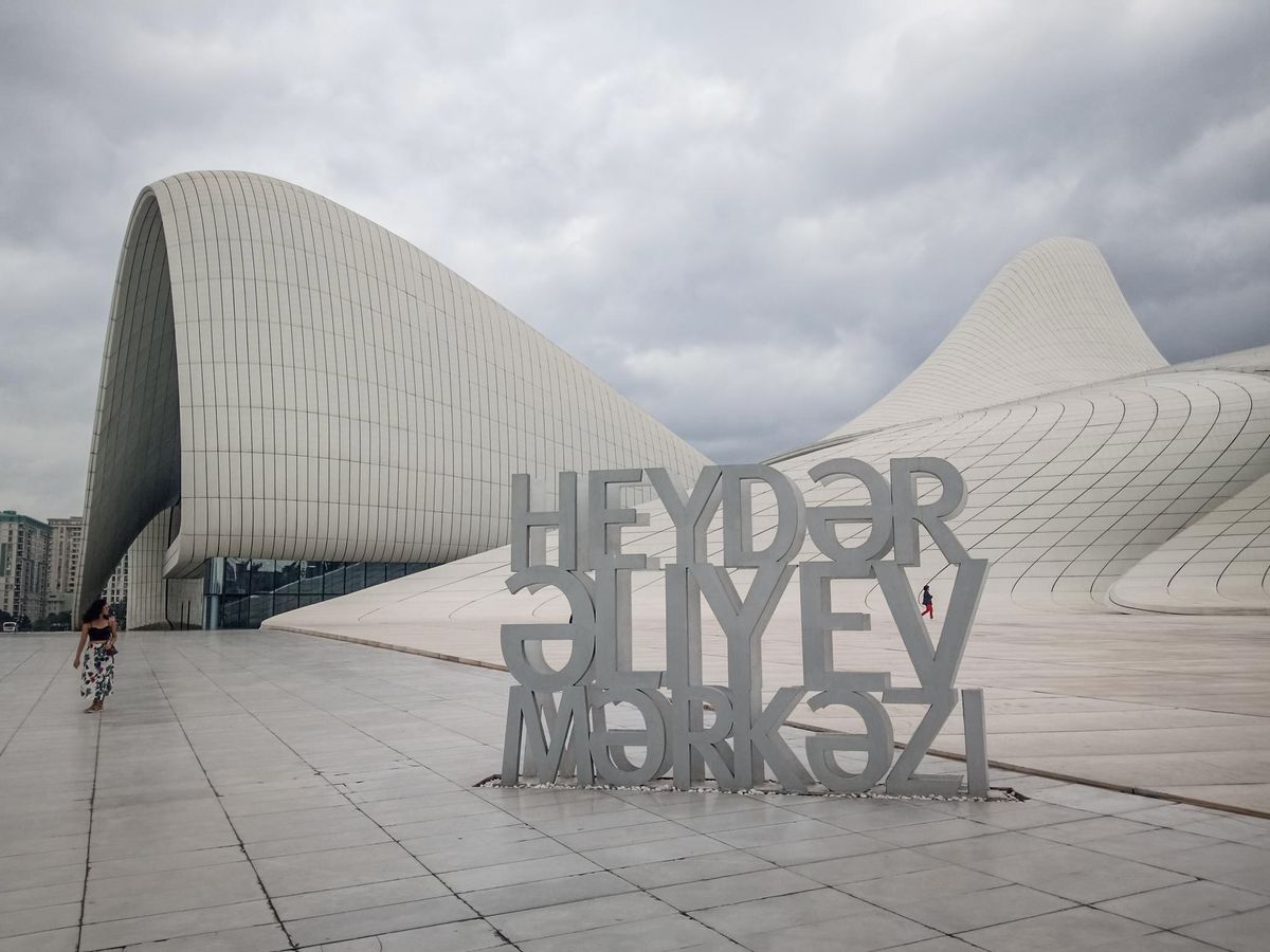 Baku
A Heydar Aliyev Központ
