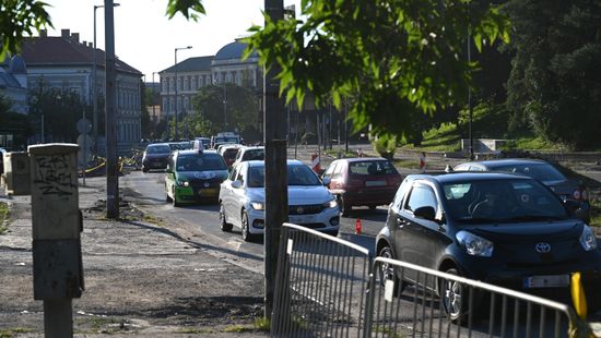 Nemcsak a Karácsony vezette fővárosban, Miskolcon is közlekedési káosz van