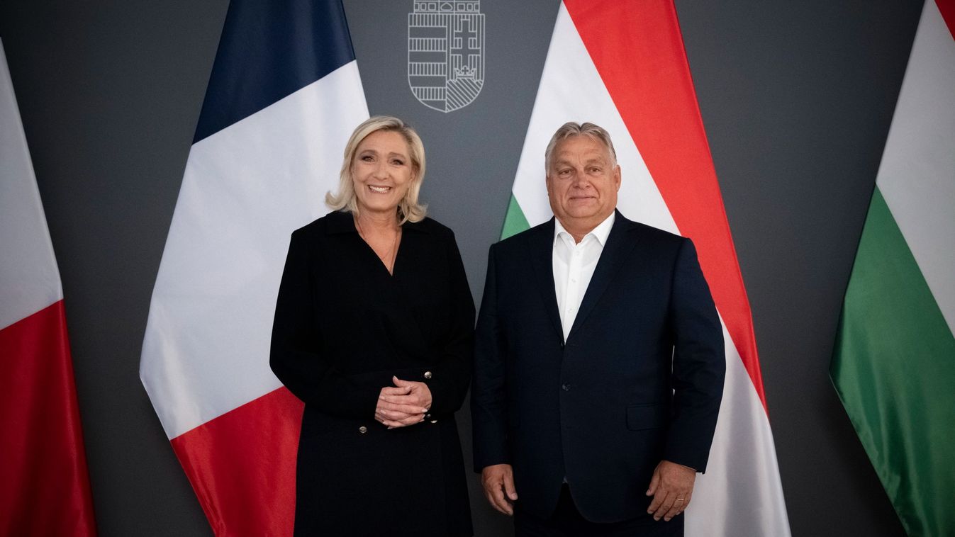 Orbán Viktor Marine Le Pennel tárgyalt