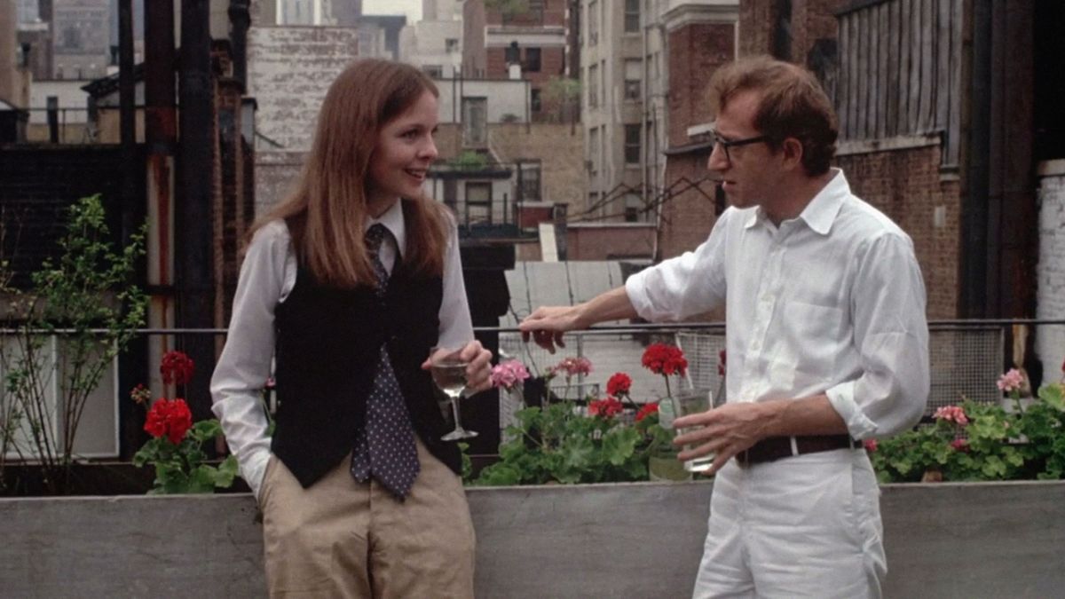 Diane Keaton és Woody Allen az Annie Hall című filmben.