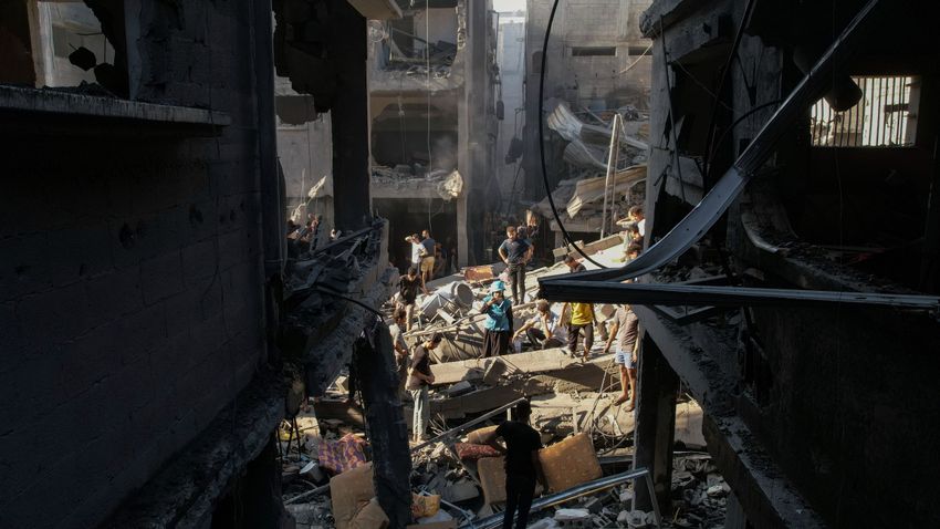 Izrael a Hamász alagútrendszere miatt ürítteti ki a Gázai övezet északi részét