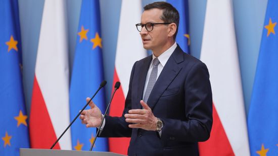 Mateusz Morawiecki: A választók eldöntik, Lengyelország szuverén állam marad-e