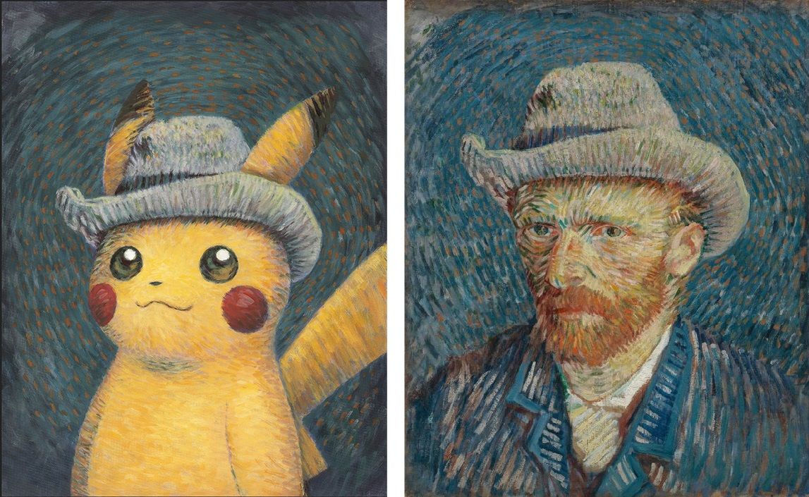 Vincent van Gogh helyét átvette Pikachu