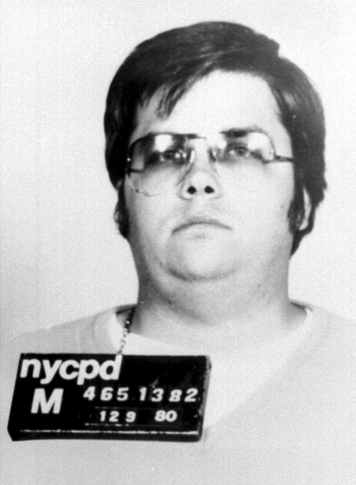John Lennon gyilkosa, Mark David Chapman a New York-i rendőrség fotóján 