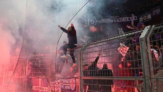 Fradi-frász: a Fiorentina az ellenfél szurkolóit is elverte