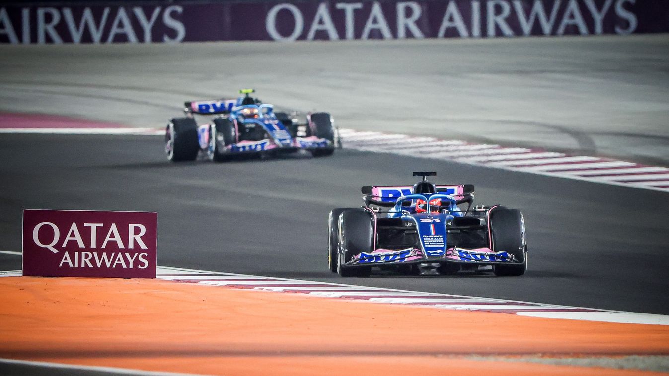 F1 Qatar Grand Prix Esteban Ocon Katari Nagydíj