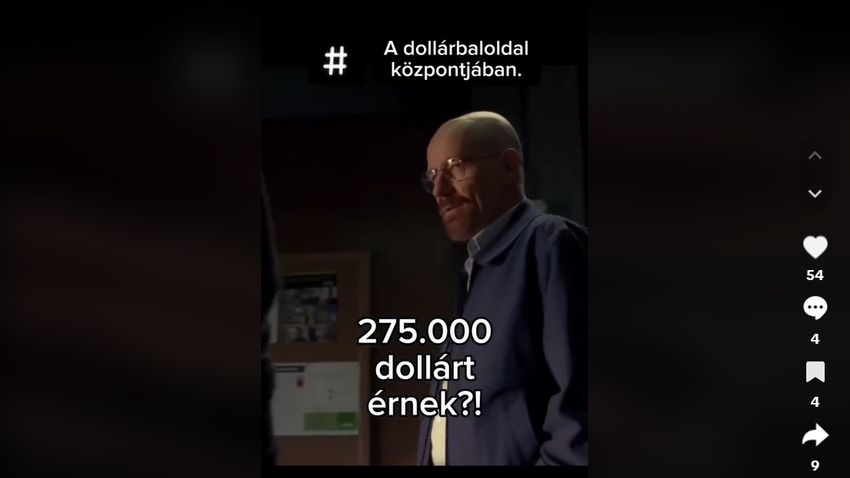 Pénzosztás a dollárbaloldal központjában + videó