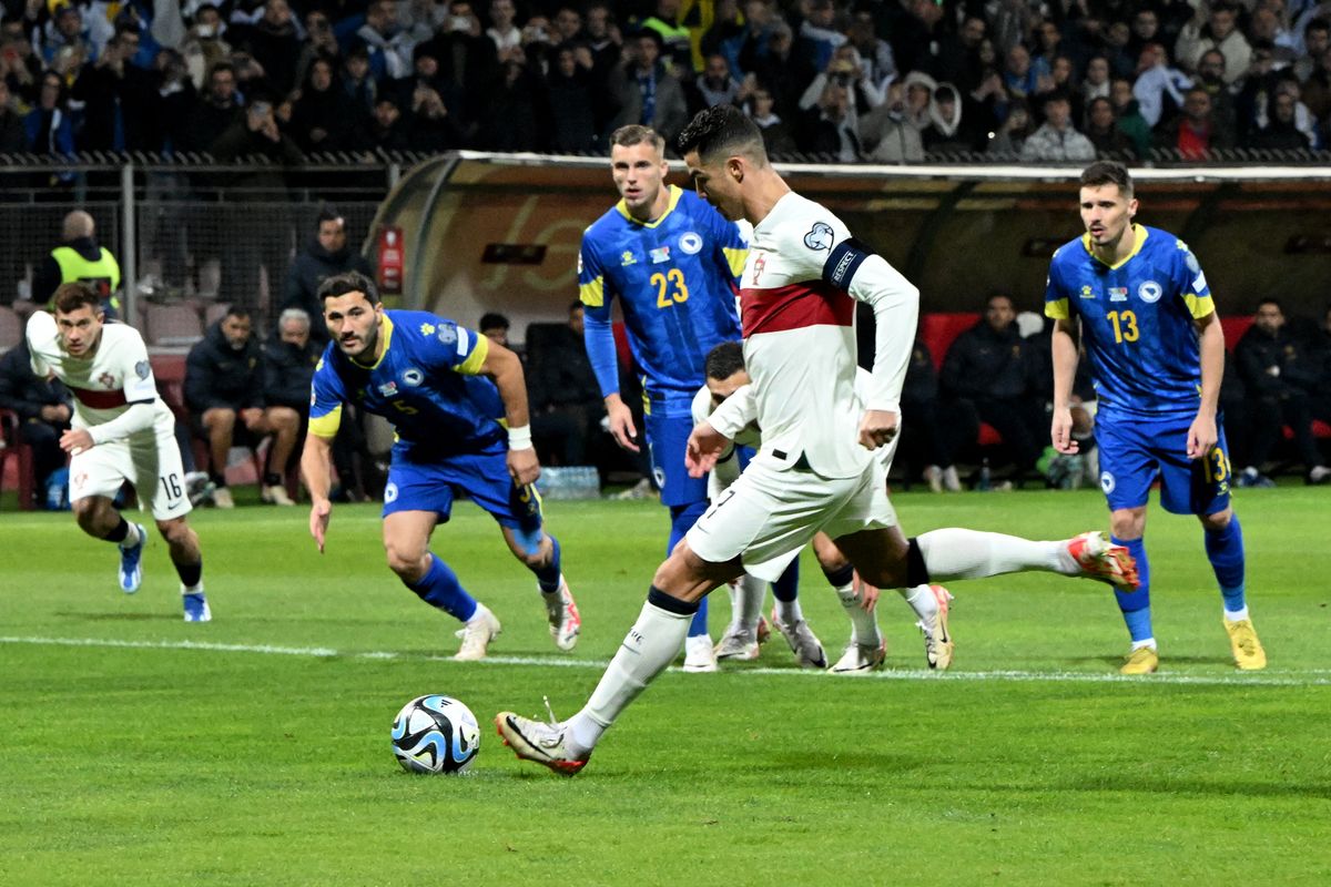 Football: Euro 2024, qualifying - 1st round day 8: Group J Bosnia-Herzegovina v Portugal