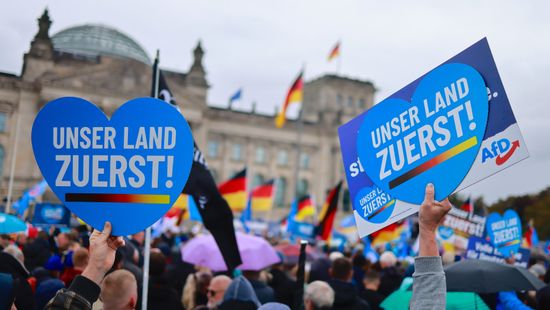 Megtámadták az AfD vezetőjét