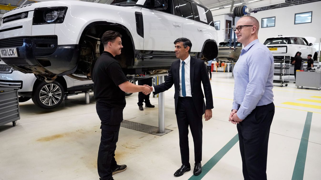 Rishi Sunak Visits Land Rover For Electric Car Battery Factory Announcement
Lugas