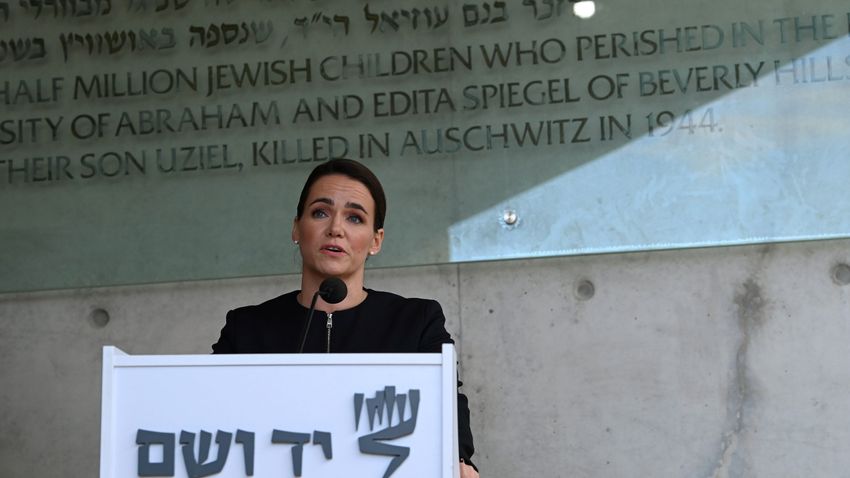 Novák Katalin: Izrael elnöke megköszönte a magyarok támogatását