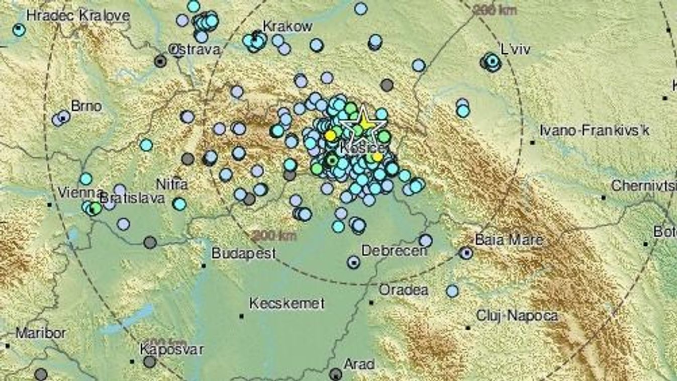 Földrengés volt Borsod-Abaúj-Zemplén vármegyében