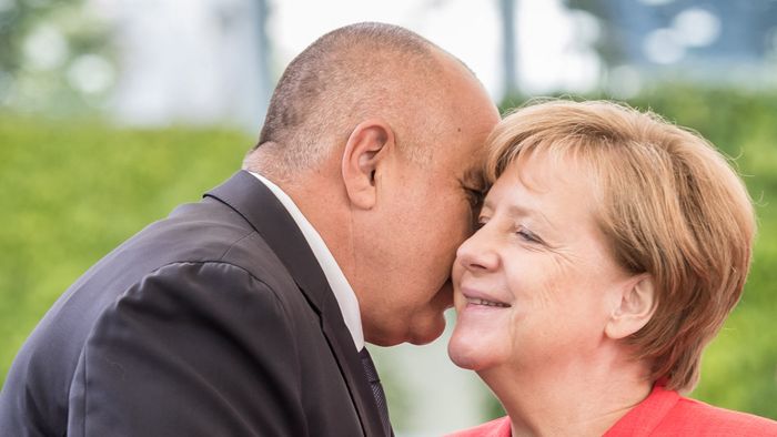 Merkel welcomes Prime Minister of Bulgaria Borisov