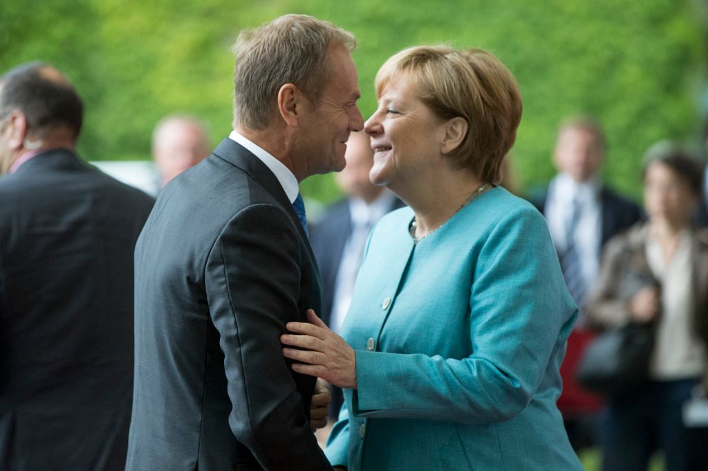 Angela Merkel meets G20 EU Leaders